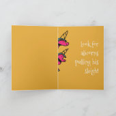 サンタのアリコーンスレイ シーズンカード (内部)