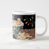 サンタのエッグノッグスパ ジャンボコーヒーマグカップ (右)