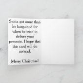 サンタのオーストラリアサプライズ シーズンカード (内部)