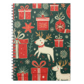 サンタのギフト手帳 ノートブック (正面)