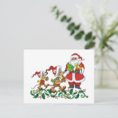 サンタのギフト シーズンポストカード (スタンド正面)