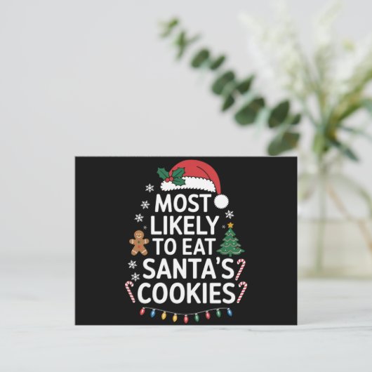 サンタのクッキーを食べちゃうよね ファミリー クリスマス (スタンド正面)