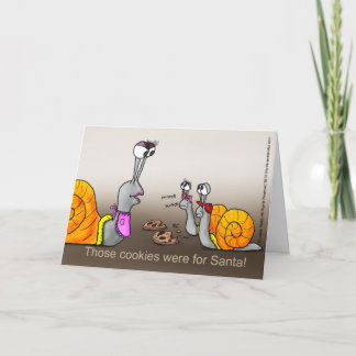 サンタのクッキー シーズンカード