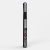 サンタのクリスマスの休日の雪の雪片によって凍っていられている氷 Case-Mate iPhoneケース (裏面/右)