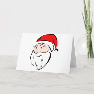 サンタのクリスマスの冬の12月の平和愛運命 シーズンカード