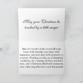 サンタのクリスマスの魔法 カード (内部)