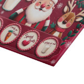 サンタのクリスマスイブトリートボード カッティングボード (角)