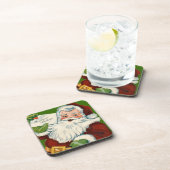 サンタのクリスマスウィッシュ セット コルクコースター コースター (右側)