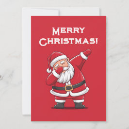 サンタのクリスマスカードをダビング シーズンカード