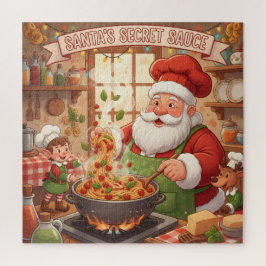 サンタのクリスマスシェフ ジグソーパズル