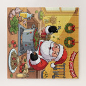 サンタのクリスマスシェフ ジグソーパズル (横)