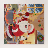 サンタのクリスマスシェフ ジグソーパズル (横)
