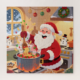 サンタのクリスマスシェフ ジグソーパズル