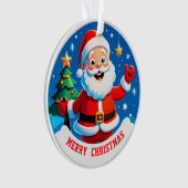 🎅 サンタのクリスマスツリーオーナメント オーナメント (正面)