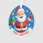 🎅 サンタのクリスマスツリーオーナメント オーナメント (正面)