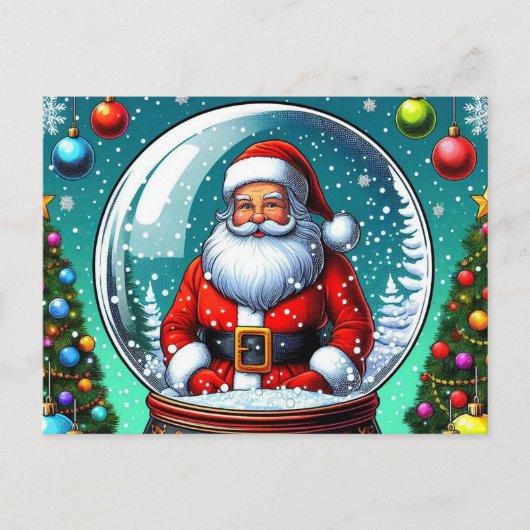 サンタのクリスマスポストカード！ ポストカード (正面)