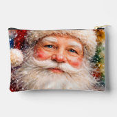 サンタのクリスマスポートレート アクセサリーポーチ (裏面)