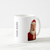 サンタのクリスマスマグ コーヒーマグカップ (正面右)