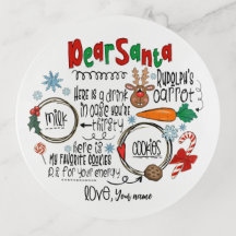 サンタのクリスマスラウンドトレイCookie