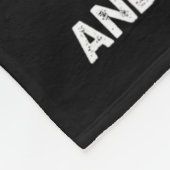 サンタのクリスマスリストいけなに後悔なしサンタ フリースブランケット (角)