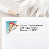 サンタのクリスマスリスト ラベル (インサイチュ)