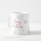 サンタのクリスマス コーヒーマグカップ (正面左)