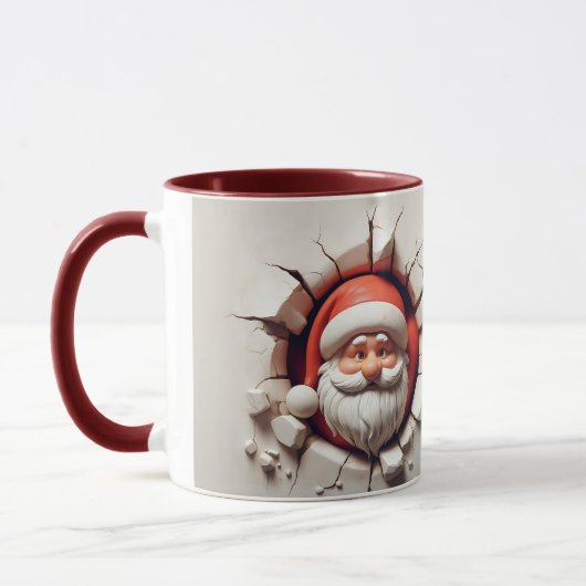 サンタのクリスマス マグカップ (左)
