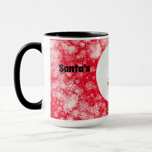 サンタのクリスマス マグカップ (左)