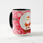 サンタのクリスマス マグカップ (正面左)