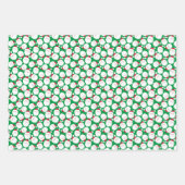 サンタのクリスマス ラッピングペーパーシート (正面)