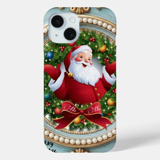 サンタのクリスマス Case-Mate iPhoneケース (裏面)