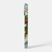 サンタのクリスマス iPhone 15ケース (左側面)