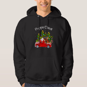 サンタのクルマ クリスマス プレゼント トナカイ ツリー パーカ