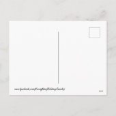 サンタのクルーからのメリークリスマス シーズンポストカード (裏面)