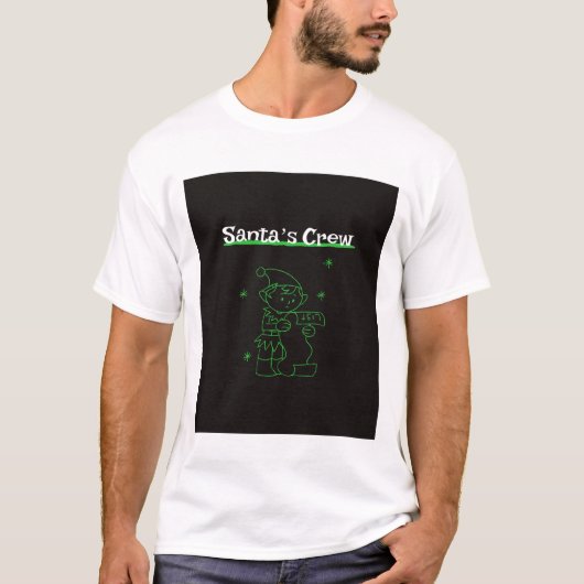 サンタのクルー Tシャツ (正面)