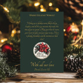 サンタのグリーティングカードとヴィンテージクリスマス 招待状