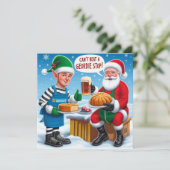 サンタのグレッグス シーズンカード (スタンド正面)