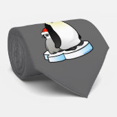 サンタのコウテイペンギン ネクタイ (ロール)
