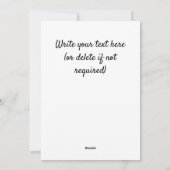 サンタのコスプレでサメを楽しむおもしろい シーズンカード (裏面)