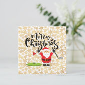 サンタのゴルファーとゴルフ遊メリークリスマス (スタンド正面)