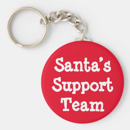 サンタのサポートチーム キーホルダー (正面)