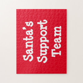 サンタのサポートチーム ジグソーパズル