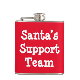 サンタのサポートチーム フラスク