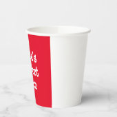 サンタのサポートチーム 紙コップ (左)