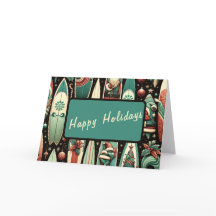 サンタのサーフボード