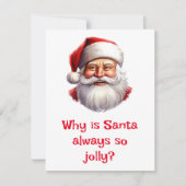 サンタのジョーク シーズンカード (正面)