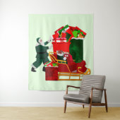 サンタのジレンマ タペストリー (インサイチュ)