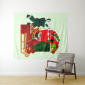 サンタのジレンマ タペストリー (インサイチュ(横))