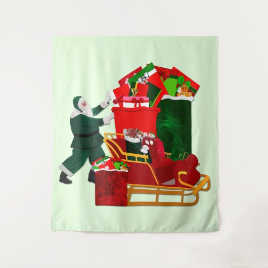 サンタのジレンマ タペストリー (正面)