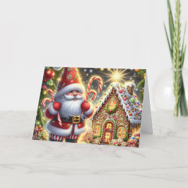 サンタのジンジャーブレッドハウス クリスマス